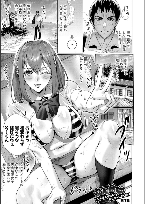 交尾島 ハメまくりたいドスケベJK達【デジタル特装版】_3枚目の画像